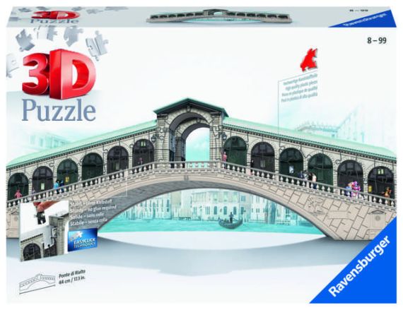 Immagine puzzle Puzzle da 216 Pezzi 3D - Ponte di Rialto