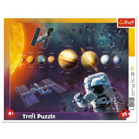 Immagine puzzle Puzzle da 25 Pezzi con Cornice - Solar System