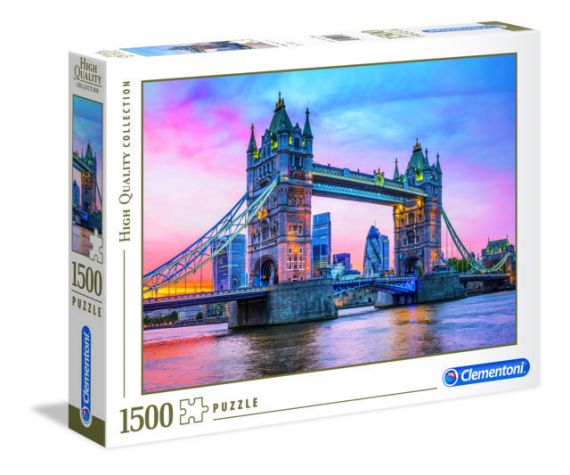 Immagine puzzle Puzzle da 1500 pezzi - High Quality Collection: Tower Bridge Sunset
