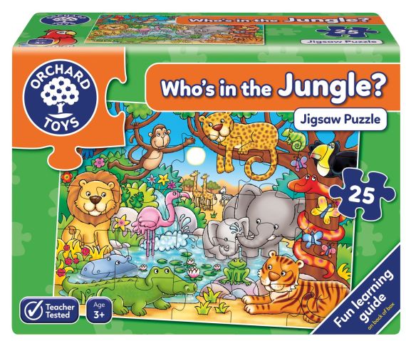 Immagine puzzle Who's in The Jungle?