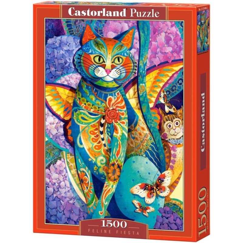Immagine puzzle Puzzle da 1500 Pezzi - Festa Felina