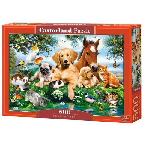 Immagine puzzle Puzzle da 500 Pezzi - Amici d'Estate