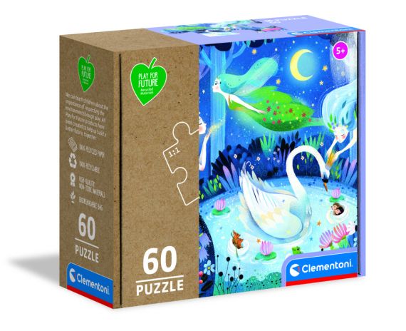 Immagine puzzle Puzzle da 60 Pezzi Play for Future - Enchanted Night
