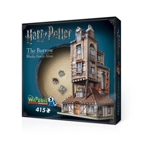 Immagine puzzle Puzzle da 415 Pezzi 3D - Harry Potter: La Tana (Casa Weasley)