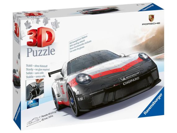 Immagine puzzle Puzzle da 152 Pezzi 3D - Porsche 911 GT3 Cup