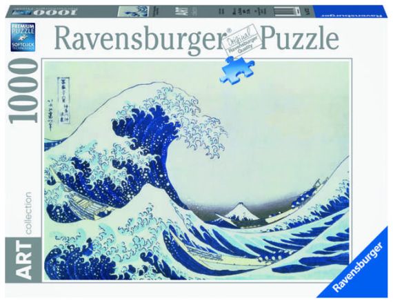 Immagine puzzle Puzzle da 1000 Pezzi - Art Collection: The Great Wave of Kanagawa 