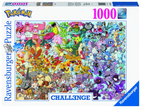 Immagine puzzle Puzzle da 1000 Pezzi - Challenge: Pokémon