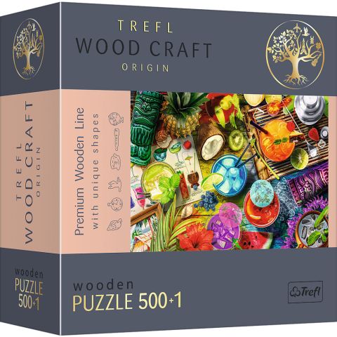 Immagine puzzle Puzzle da 501 Pezzi Woodcraft - Cocktail Colorati