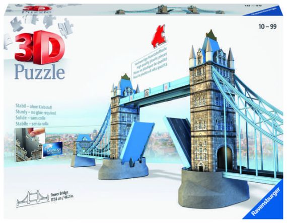 Immagine puzzle Puzzle da 216 Pezzi 3D - Tower Bridge