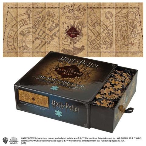 Immagine puzzle Puzzle da 1000 Pezzi - Harry Potter: La Mappa del Malandrino