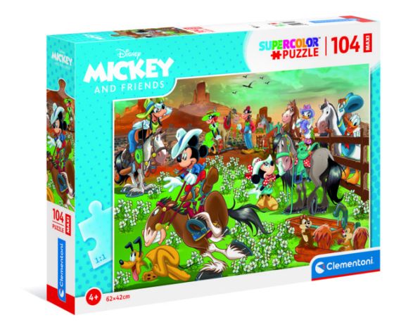Immagine puzzle Puzzle da 104 Pezzi Maxi - Mickey & Friends