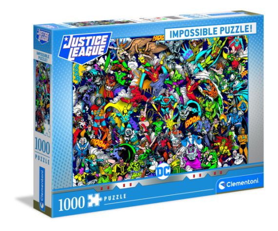 Immagine puzzle Puzzle da 1000 Pezzi - Impossibile Puzzle: DC Comics