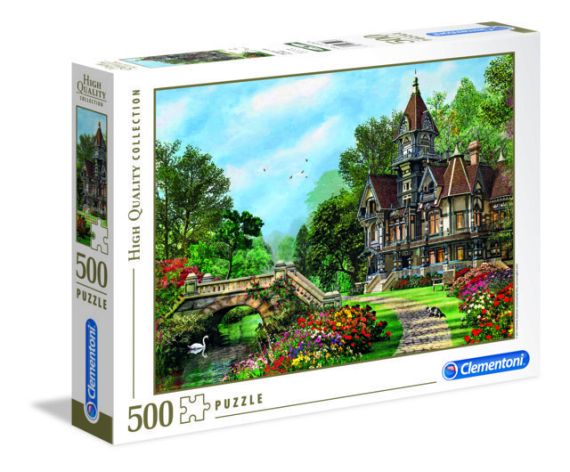 Immagine puzzle Puzzle da 500 Pezzi -  Old Waterway Cottage
