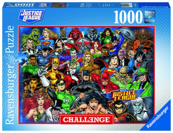 Immagine puzzle Puzzle da 1000 Pezzi Challenge - DC Comics: Justice League
