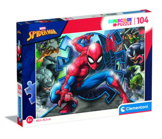Immagine puzzle Puzzle da 104 pezzi - Supercolor: Spider-Man