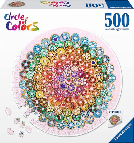 Immagine puzzle Puzzle da 500 Pezzi - Circle of Colors: Donuts