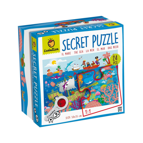 Immagine puzzle Puzzle da 24 Pezzi - Secret Puzzle: Il mare