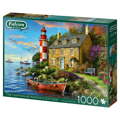 Immagine puzzle Puzzle da 1000 Pezzi - Falcon Deluxe: La Casa del Guardiano del Faro