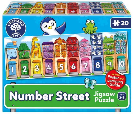 Immagine puzzle Number Street - Ed. Inglese
