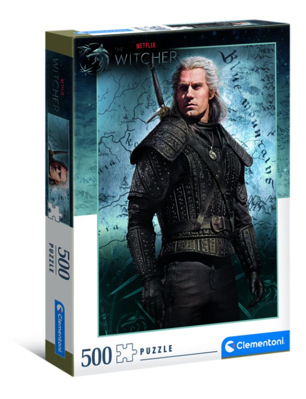 Immagine puzzle Puzzle da 500 Pezzi - The Witcher: Geralt Di Rivia (Netflix)