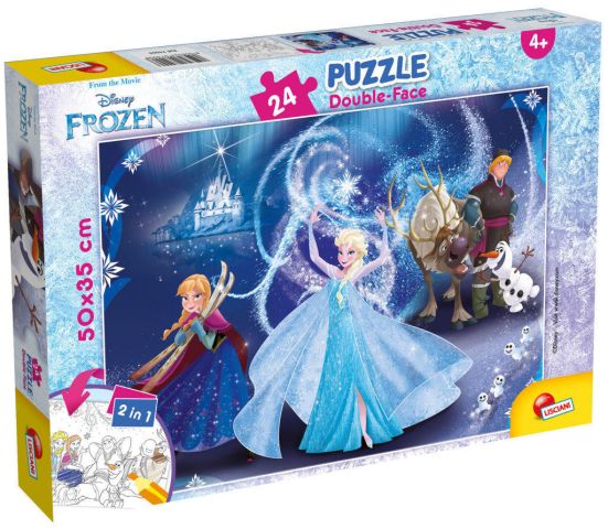 Immagine puzzle Puzzle da 24 Pezzi Double Face Plus - Frozen