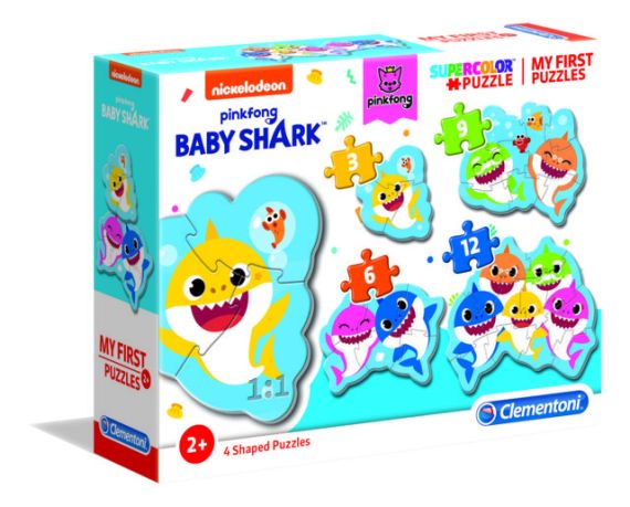 Immagine puzzle 4 Puzzle in 1 - My First Puzzles: Baby Shark