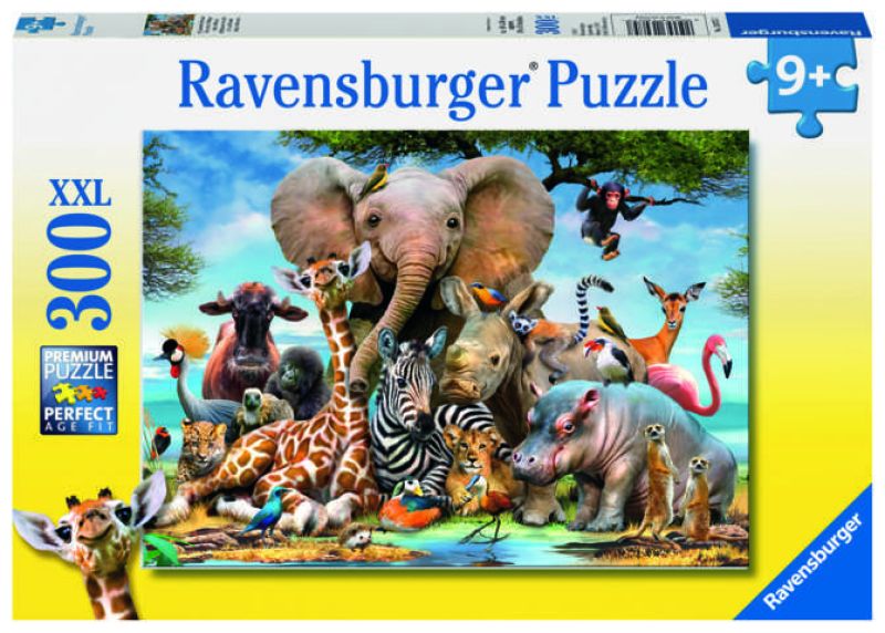 Immagine puzzle Puzzle da 300 Pezzi XXL - Cuccioli d'Africa