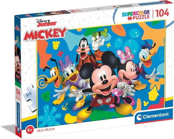 Immagine puzzle Puzzle da 104 Pezzi - Mickey and Friends