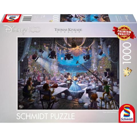 Immagine puzzle Puzzle da 1000 Pezzi - Thomas Kinkade: 100° Anniversario Disney