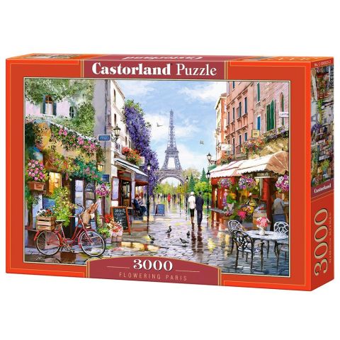 Immagine puzzle Puzzle da 3000 Pezzi - Parigi in Fiore