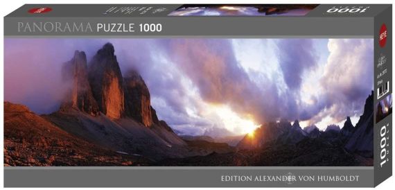 Immagine puzzle Puzzle 1000 pz Panorama - 3 Peaks, AvH
