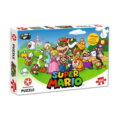 Immagine puzzle Puzzle da 500 Pezzi - Super Mario - Foto di Gruppo (IT)