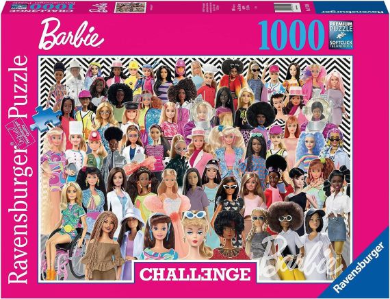 Immagine puzzle Puzzle da 1000 Pezzi Challenge - Barbie