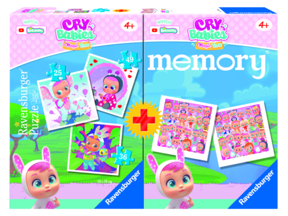 Immagine puzzle Multipack memory + 3 puzzle - Cry Babies