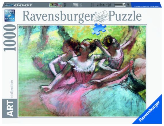 Immagine puzzle Puzzle da 1000 Pezzi - Art Collection: Degas, Four Ballerinas on the Stage