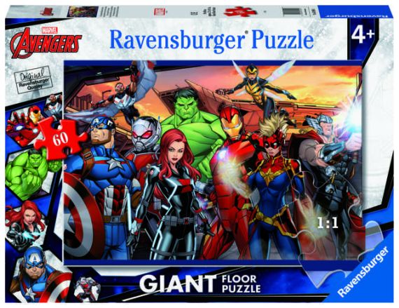 Immagine puzzle Puzzle da 60 Pezzi Gigante da Pavimento - Avengers
