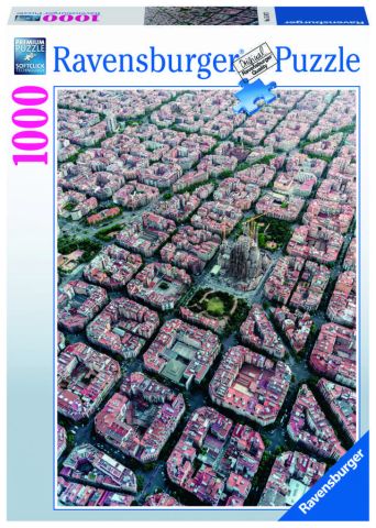 Immagine puzzle Puzzle da 1000 Pezzi - Foto & Paesaggi: Barcelona vista dall'alto