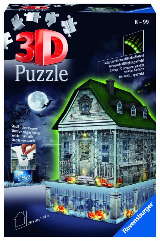 Immagine puzzle Puzzle 3D - Casa degli Spettri: Night Edition