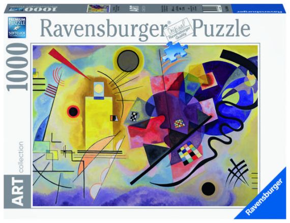 Immagine puzzle Puzzle da 1000 Pezzi - Art Collection: Wassily Kandinsky, Yellow, Red, Blue
