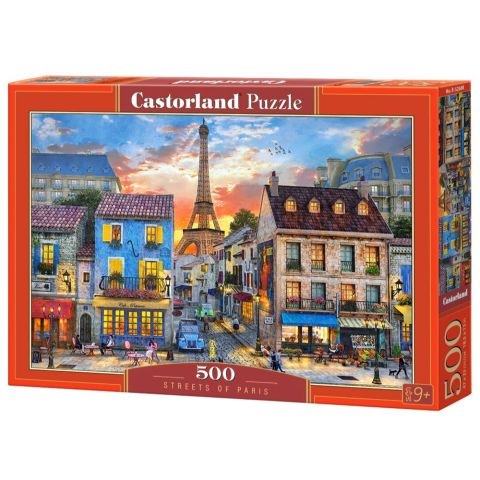Immagine puzzle Puzzle da 500 Pezzi - Strade di Parigi