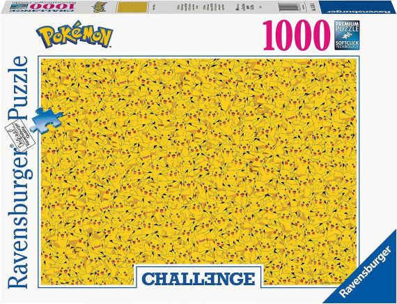 Immagine puzzle Puzzle da 1000 Pezzi Challenge - Pikachu