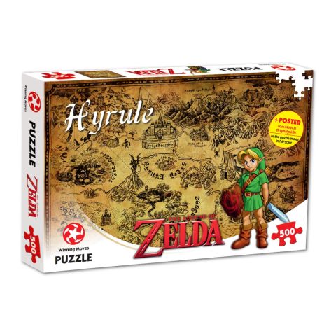 Immagine puzzle Puzzle da 500 Pezzi - The Legend of Zelda - Le Terre di Hyrule