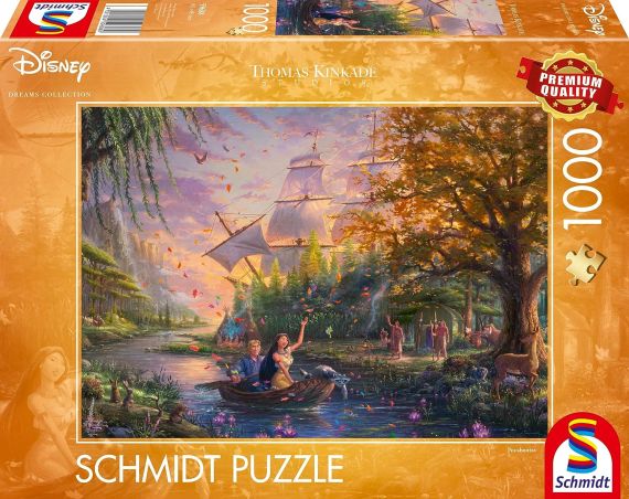 Immagine puzzle Puzzle da 1000 Pezzi - Thomas Kinkade: Pocahontas